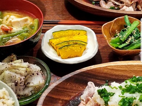 【作り置き 常備菜 離乳食】グリルかぼちゃ